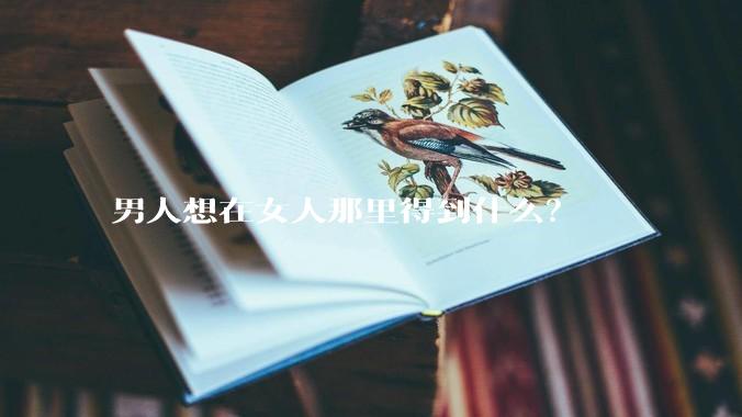 男人想在女人那里得到什么？