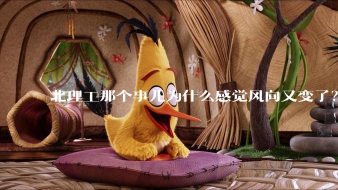 北理工那个事儿为什么感觉风向又变了？