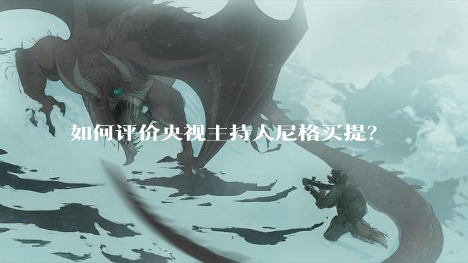 如何评价央视主持人尼格买提？